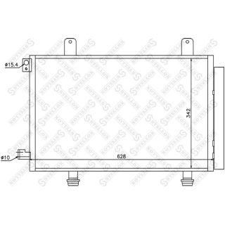 Kondensatorius, oro kondicionierius STELLOX 10-45212-SX