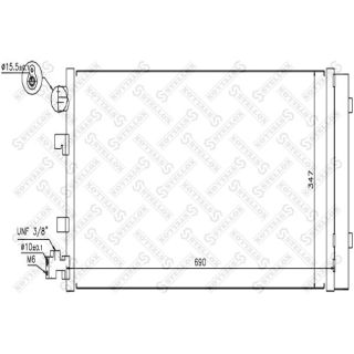 Kondensatorius, oro kondicionierius STELLOX 10-45673-SX