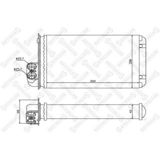 šilumokaitis, salono šildymas STELLOX 10-35000-SX