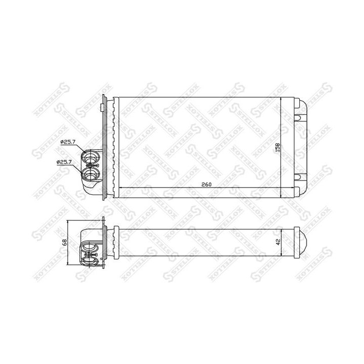 šilumokaitis, salono šildymas STELLOX 10-35000-SX
