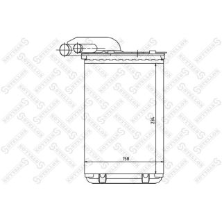 šilumokaitis, salono šildymas STELLOX 10-35014-SX