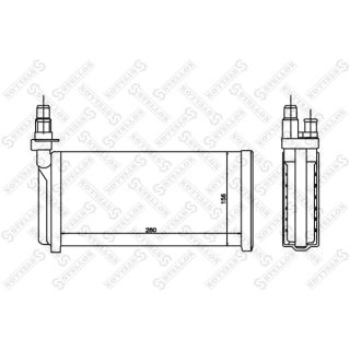 šilumokaitis, salono šildymas STELLOX 10-35052-SX