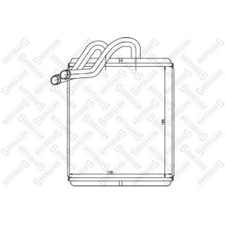 šilumokaitis, salono šildymas STELLOX 10-35110-SX