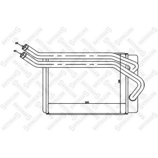 šilumokaitis, salono šildymas STELLOX 10-35131-SX