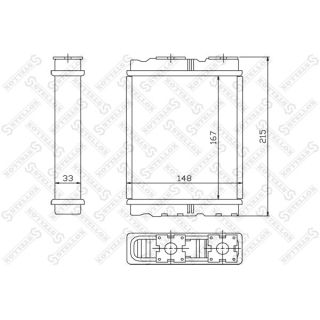 šilumokaitis, salono šildymas STELLOX 10-35136-SX