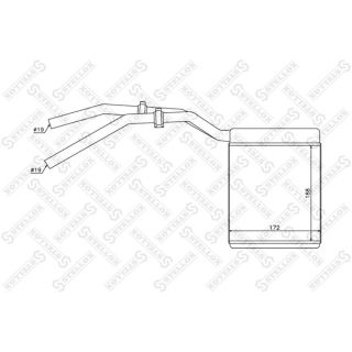 šilumokaitis, salono šildymas STELLOX 10-35137-SX