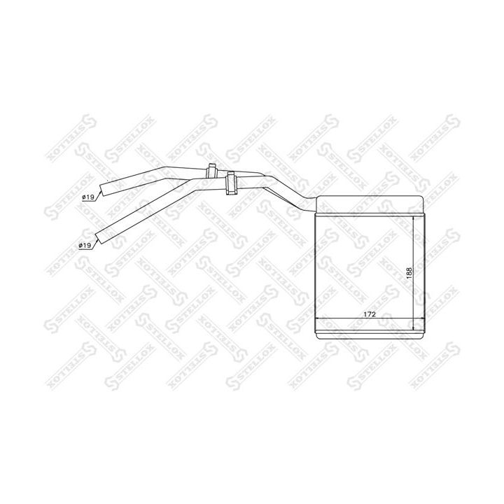 šilumokaitis, salono šildymas STELLOX 10-35137-SX