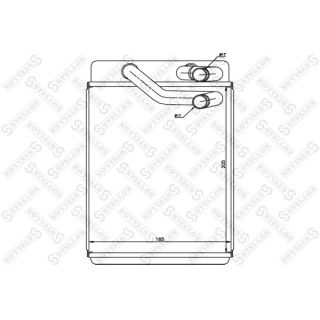 šilumokaitis, salono šildymas STELLOX 10-35192-SX