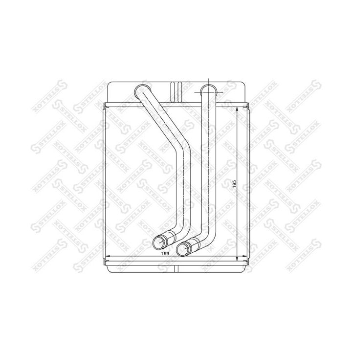 šilumokaitis, salono šildymas STELLOX 10-35224-SX