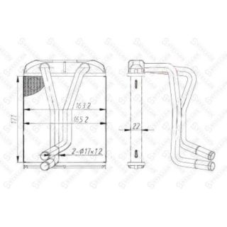 šilumokaitis, salono šildymas STELLOX 10-35226-SX