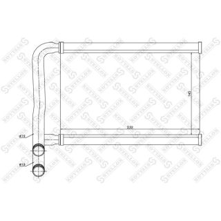 šilumokaitis, salono šildymas STELLOX 82-05015-SX
