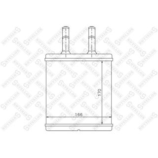 šilumokaitis, salono šildymas STELLOX 82-05018-SX