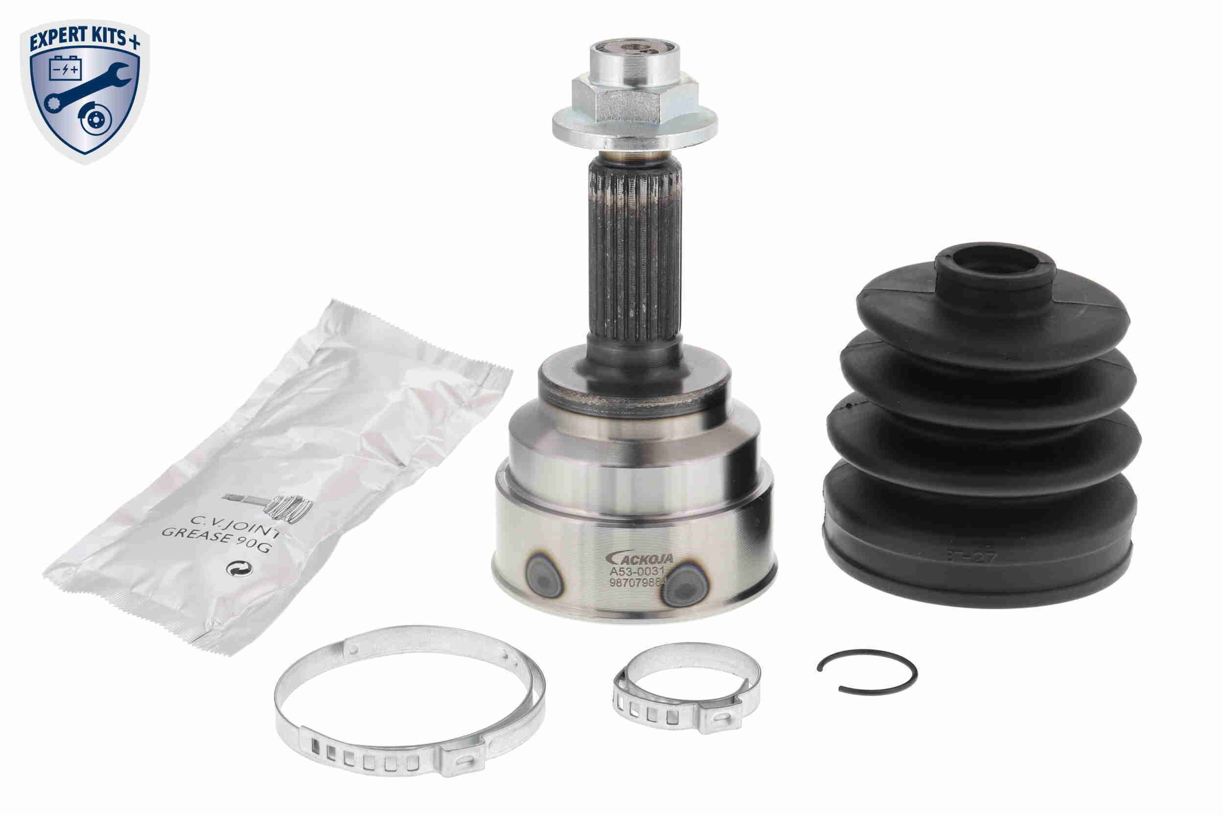 Jungčių komplektas, kardaninis velenas ACKOJA A53-0031