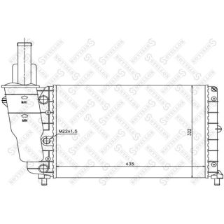 Radiatorius, variklio aušinimas STELLOX 10-25255-SX