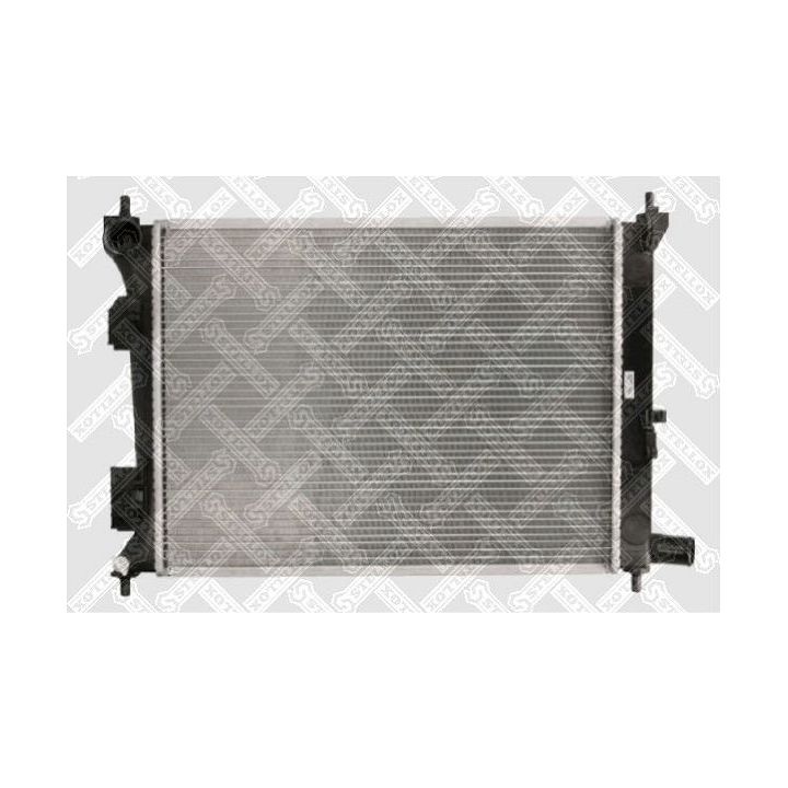 Radiatorius, variklio aušinimas STELLOX 10-26517-SX