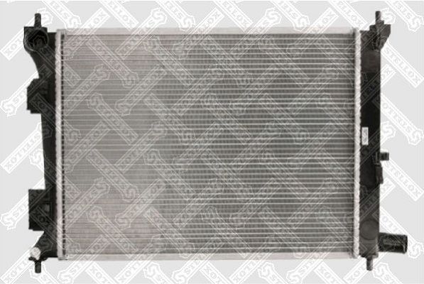 Radiatorius, variklio aušinimas STELLOX 10-26517-SX