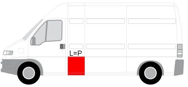 šoninis skydas BLIC 6504-03-2092010P
