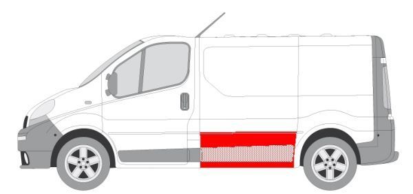 šoninis skydas BLIC 6505-06-6061012P