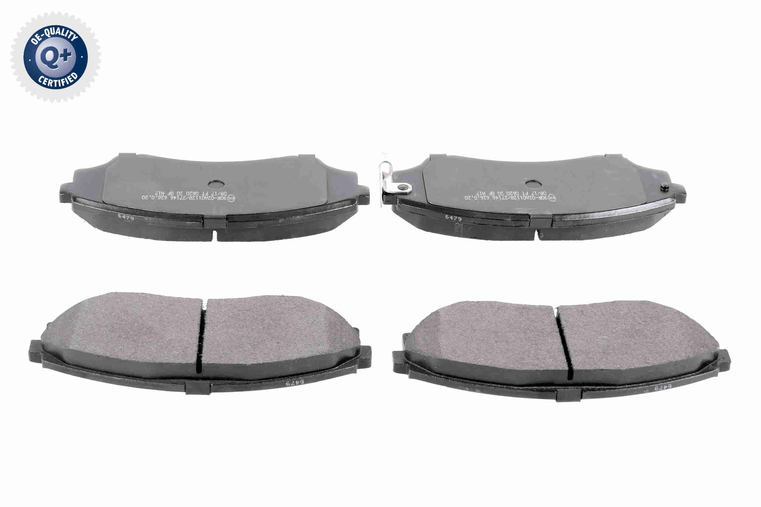 Stabdžių trinkelių rinkinys, diskinis stabdys ACKOJA A32-0029