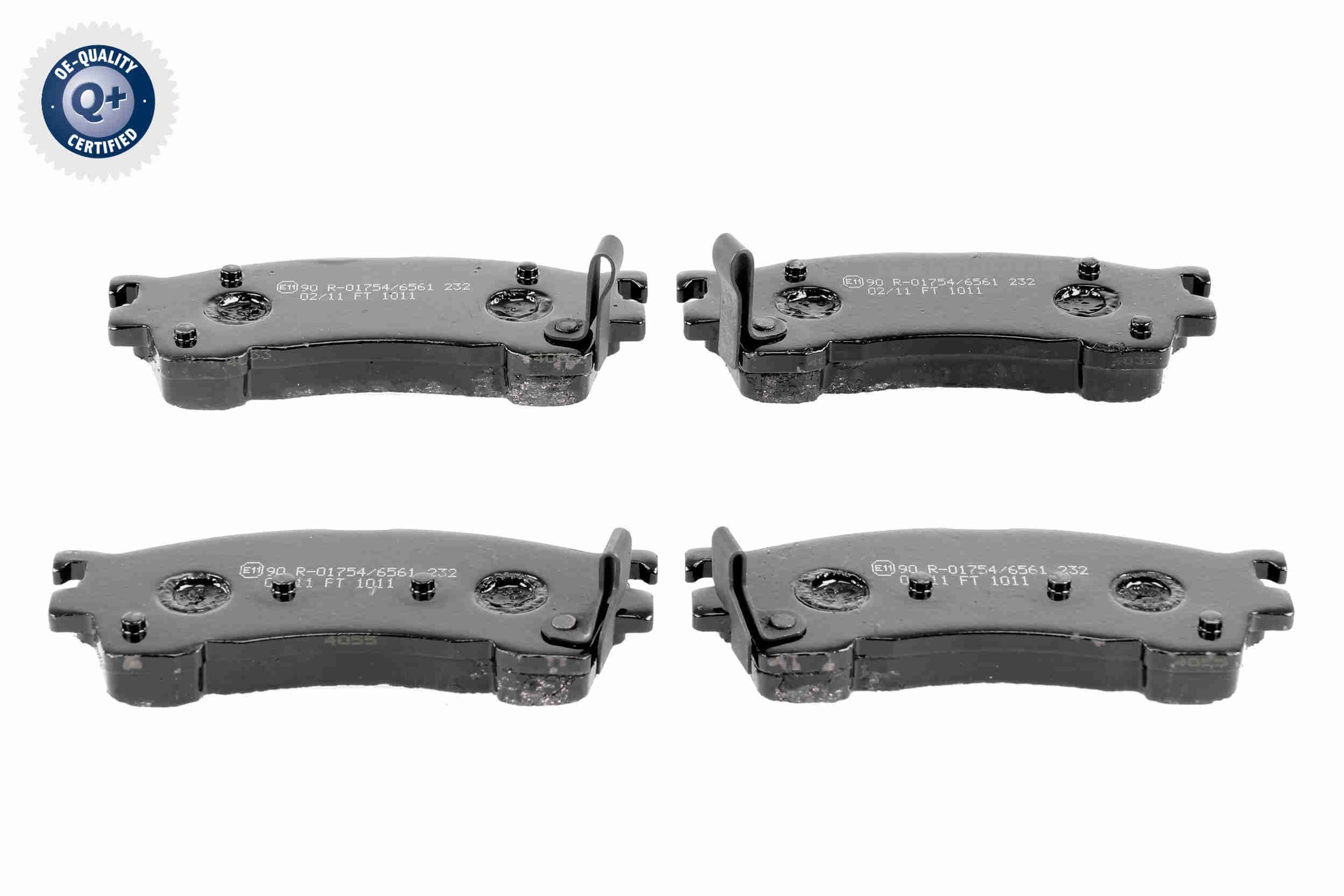 Stabdžių trinkelių rinkinys, diskinis stabdys ACKOJA A32-0042