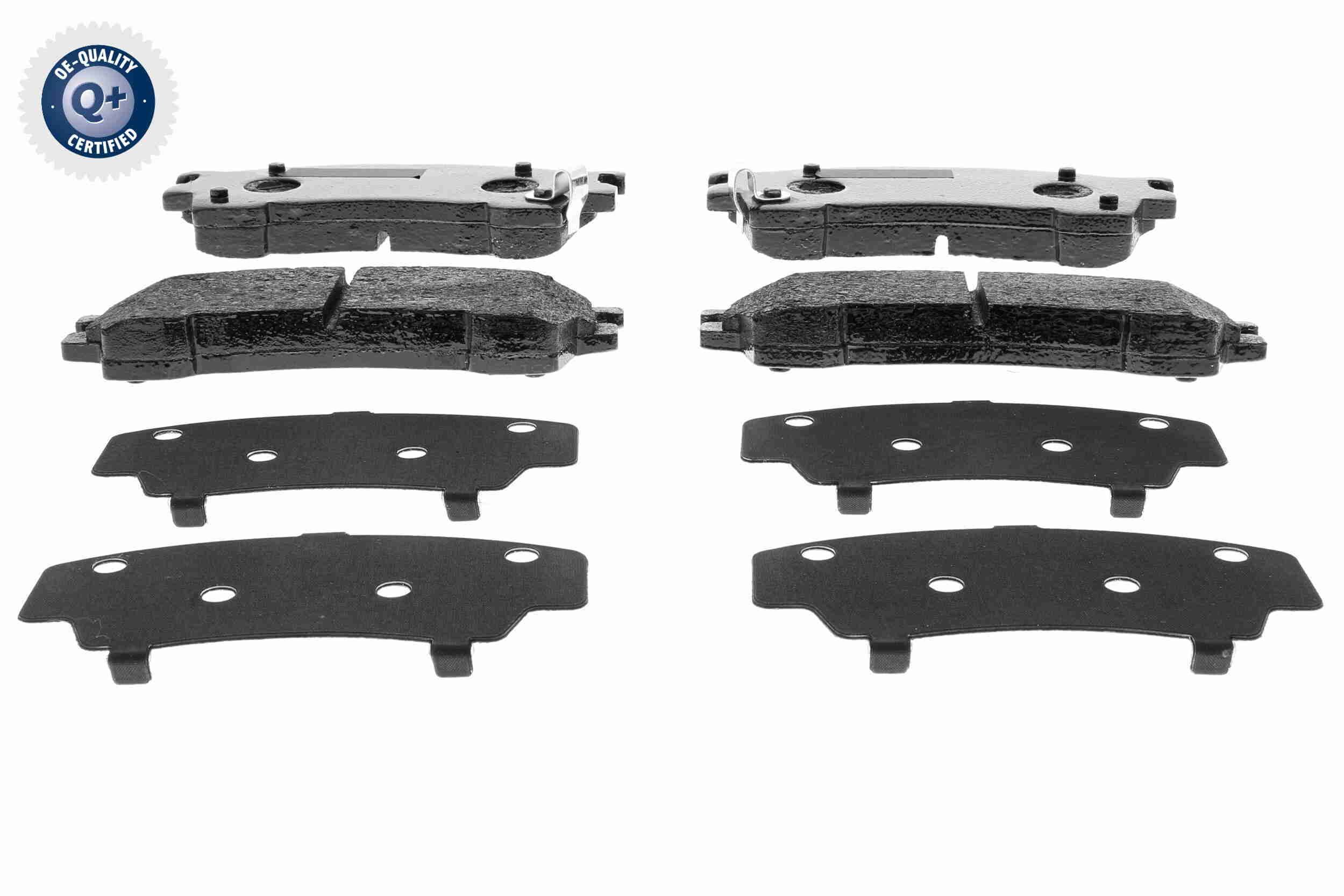 Stabdžių trinkelių rinkinys, diskinis stabdys ACKOJA A32-0043