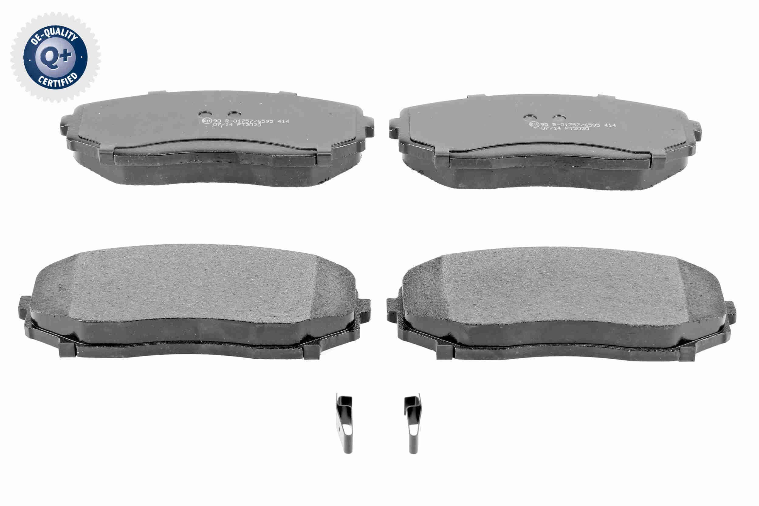 Stabdžių trinkelių rinkinys, diskinis stabdys ACKOJA A32-0127