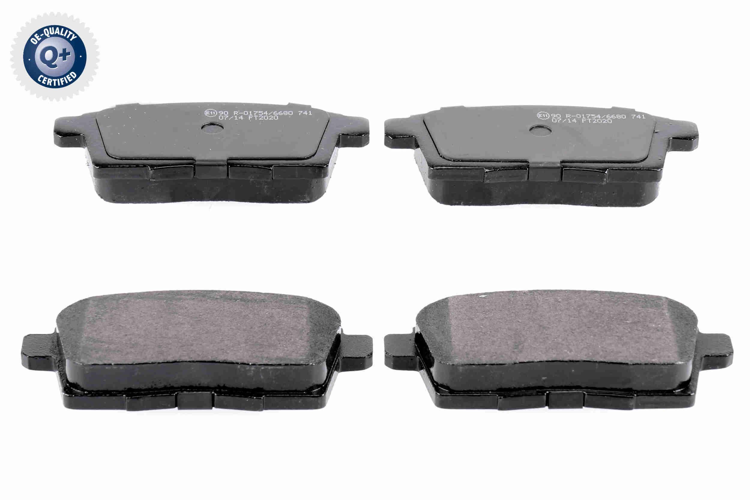 Stabdžių trinkelių rinkinys, diskinis stabdys ACKOJA A32-0128