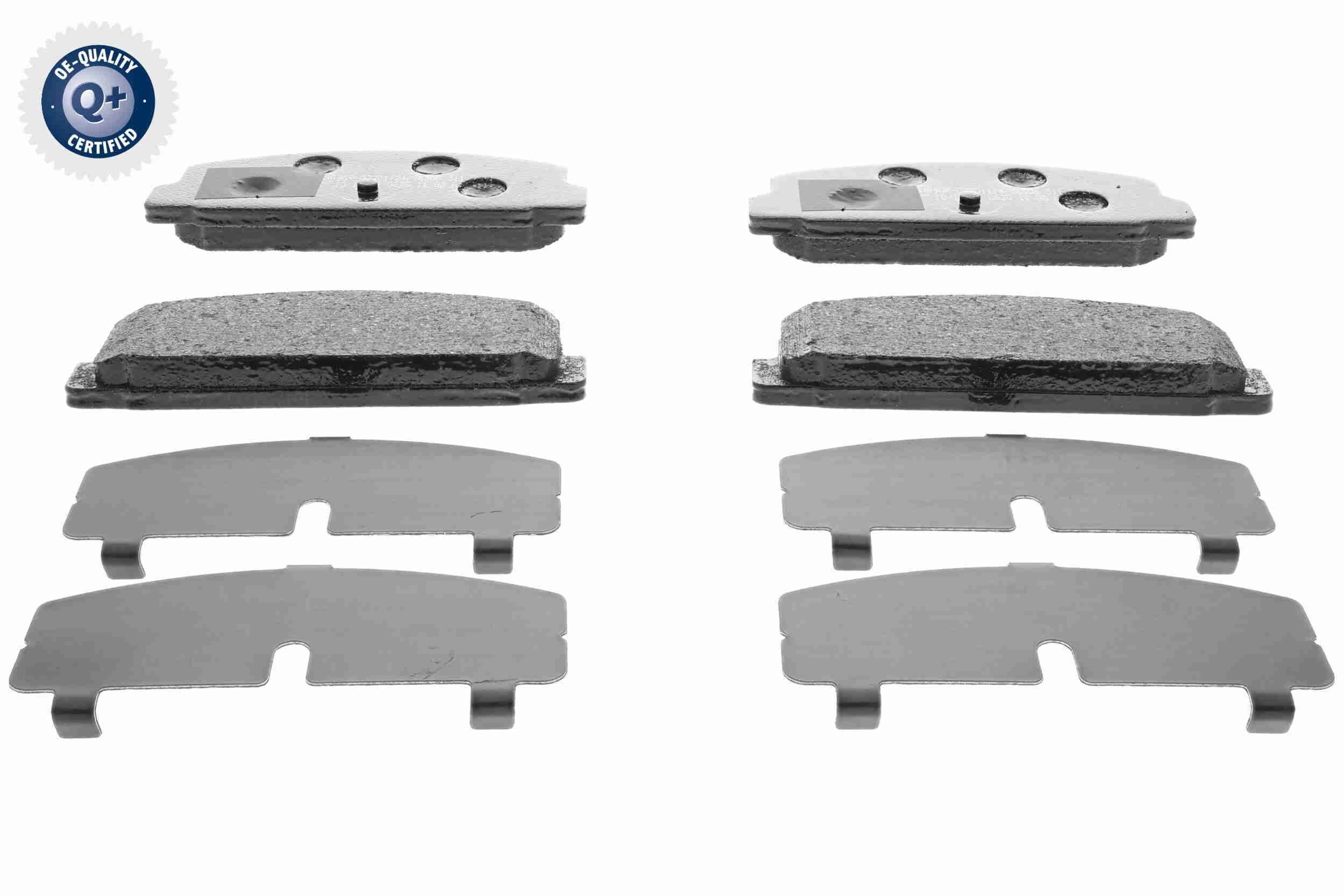 Stabdžių trinkelių rinkinys, diskinis stabdys ACKOJA A32-0129