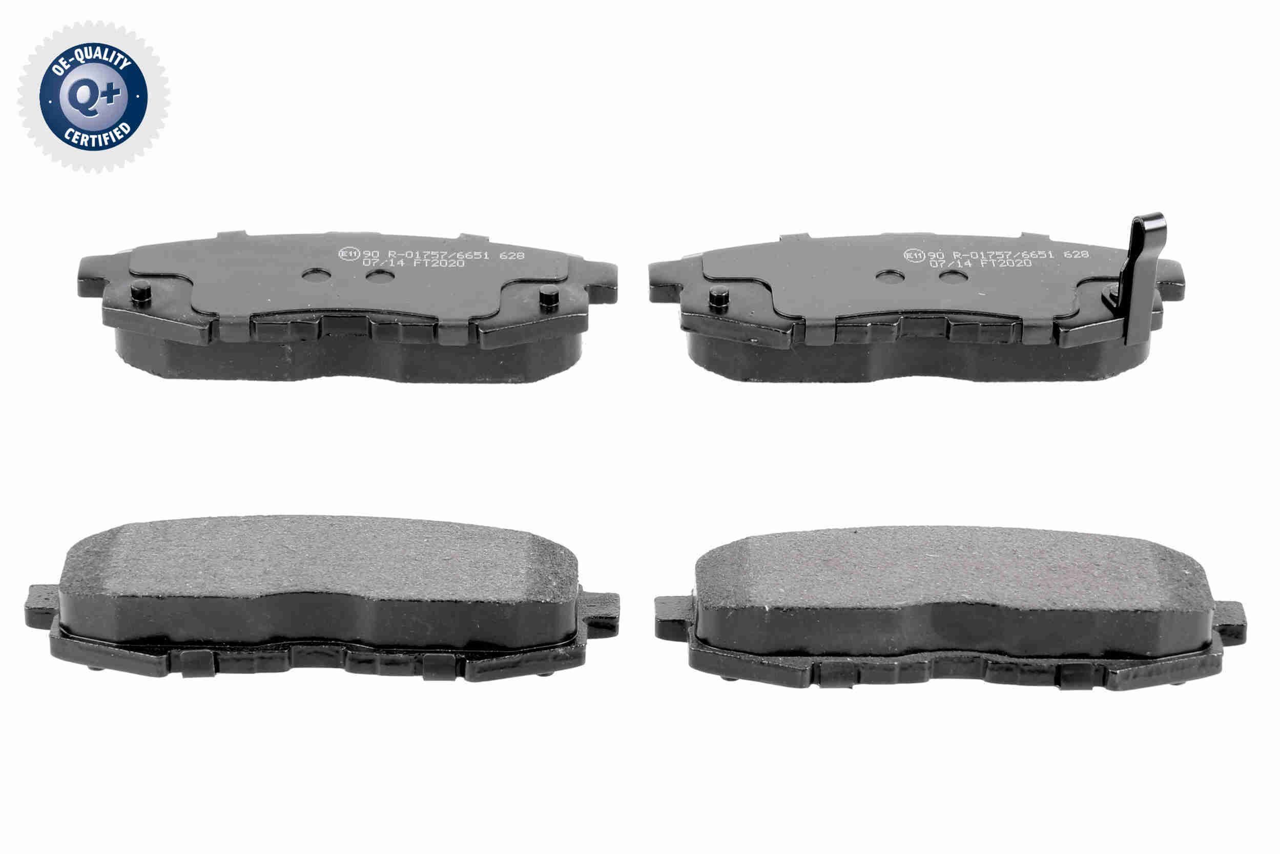 Stabdžių trinkelių rinkinys, diskinis stabdys ACKOJA A32-0131