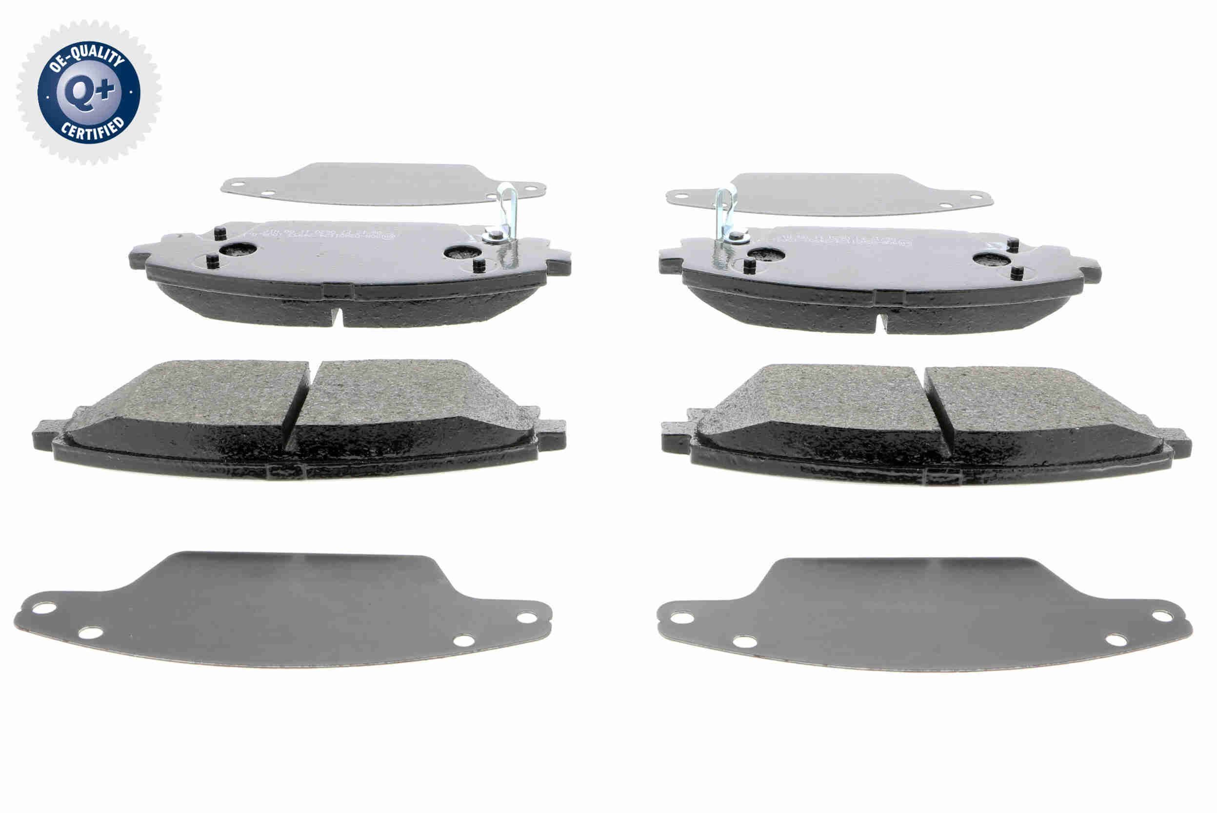 Stabdžių trinkelių rinkinys, diskinis stabdys ACKOJA A32-0238