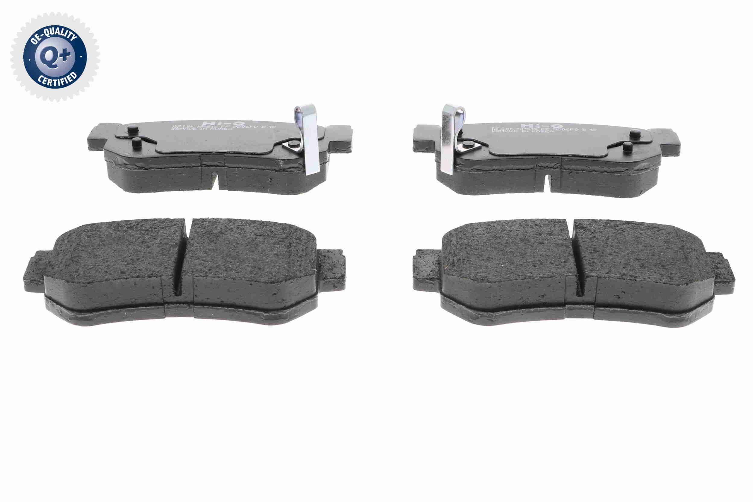 Stabdžių trinkelių rinkinys, diskinis stabdys ACKOJA A52-0073