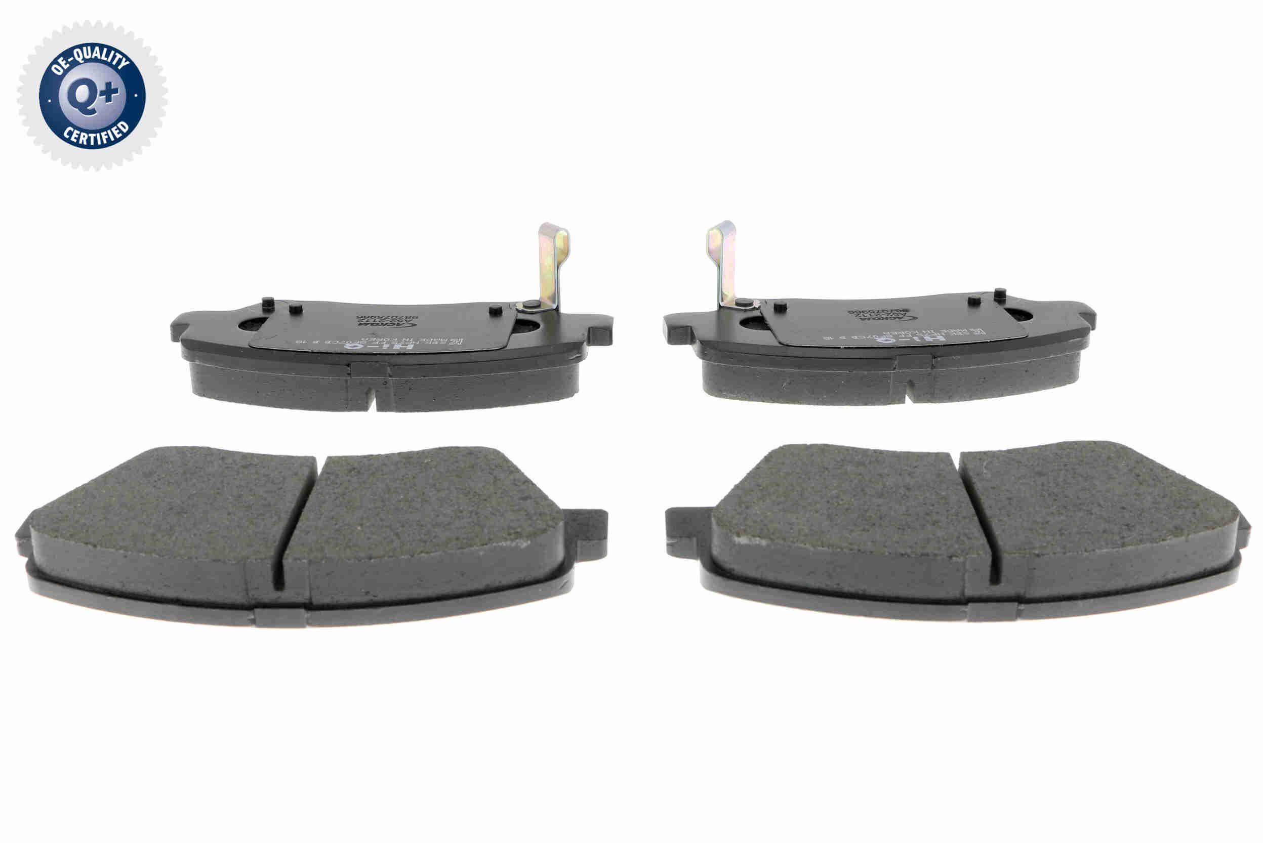 Stabdžių trinkelių rinkinys, diskinis stabdys ACKOJA A52-2112