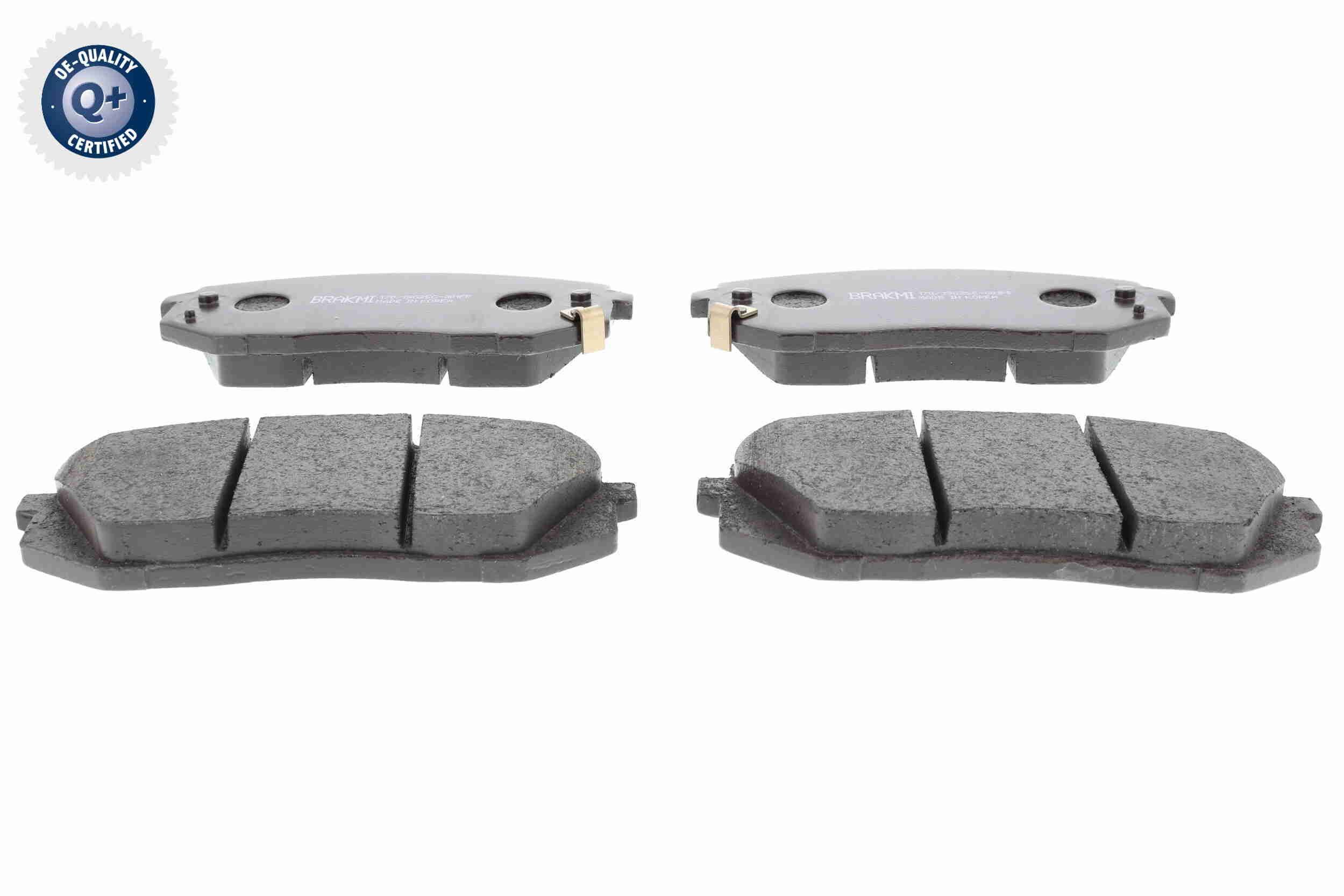 Stabdžių trinkelių rinkinys, diskinis stabdys ACKOJA A52-2125