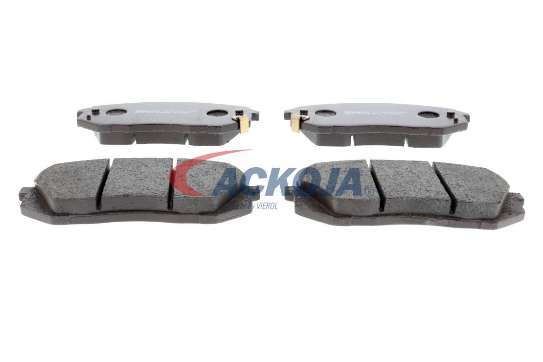 Stabdžių trinkelių rinkinys, diskinis stabdys ACKOJA A52-2125