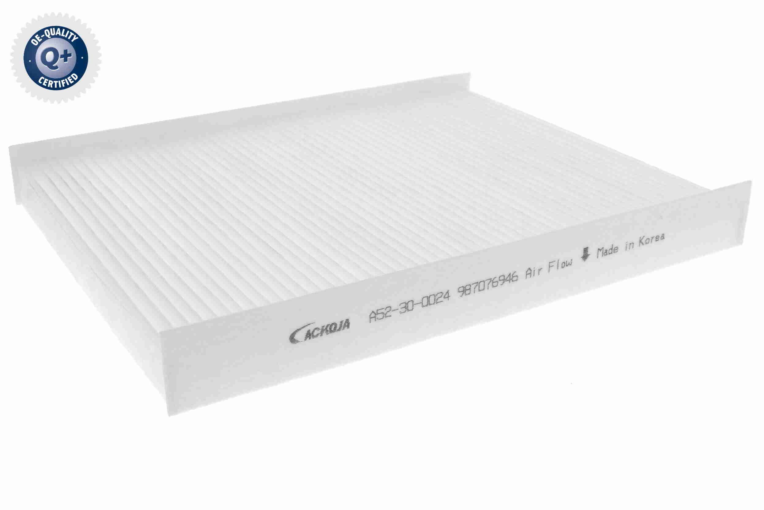 Filtras, salono oras ACKOJA A52-30-0024