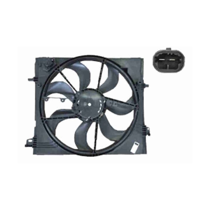 Ventiliatorius, radiatoriaus ACKOJA A38-01-0006