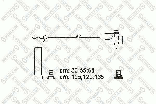 Uždegimo laido komplektas STELLOX 10-38425-SX