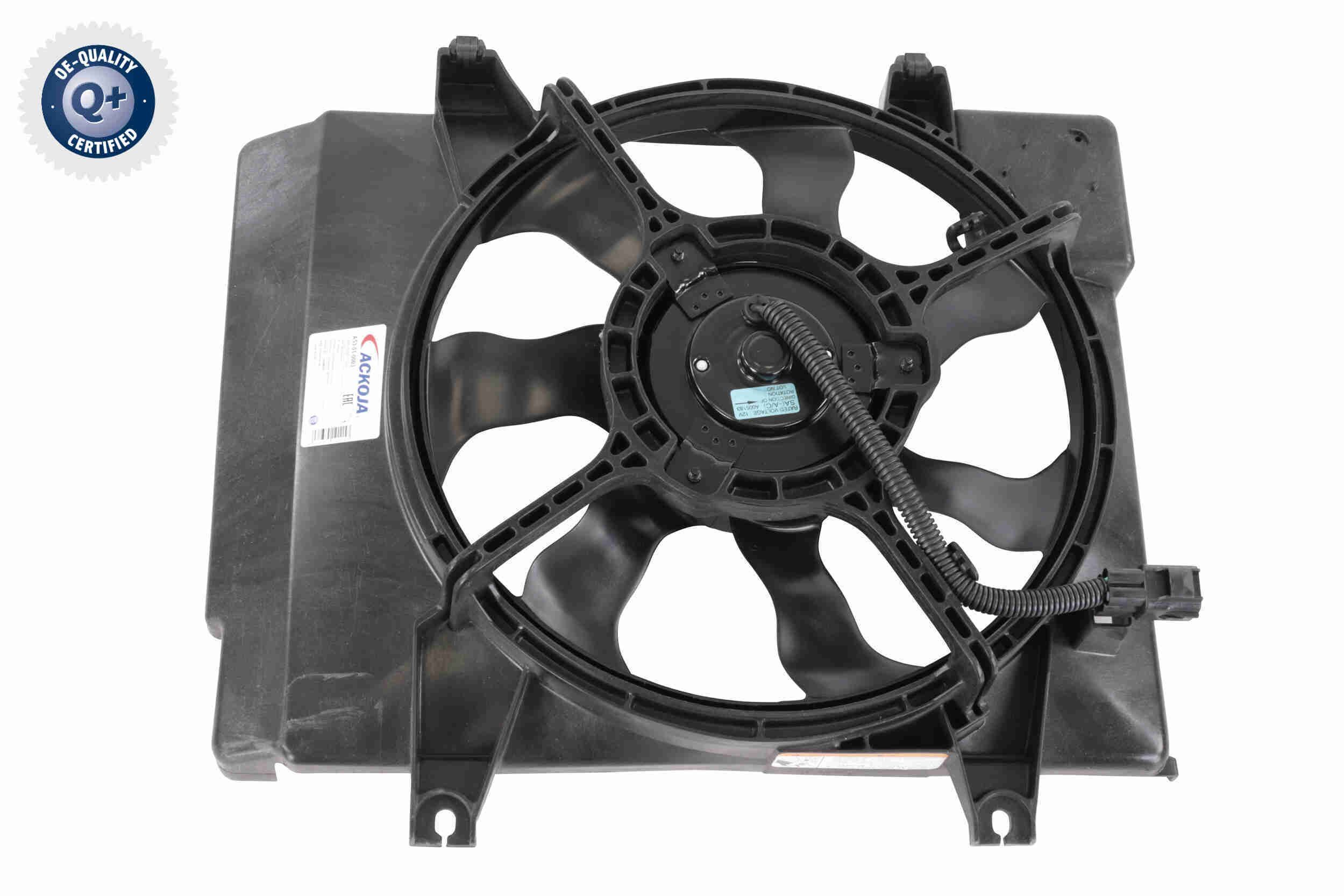 Ventiliatorius, radiatoriaus ACKOJA A53-01-0003