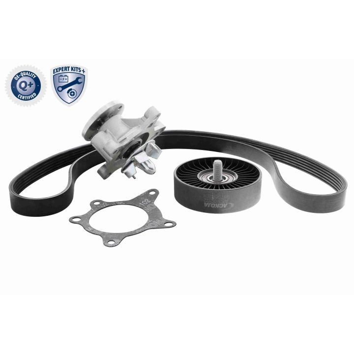 V formos rumbuotas diržas, komplektas ACKOJA A52-0207