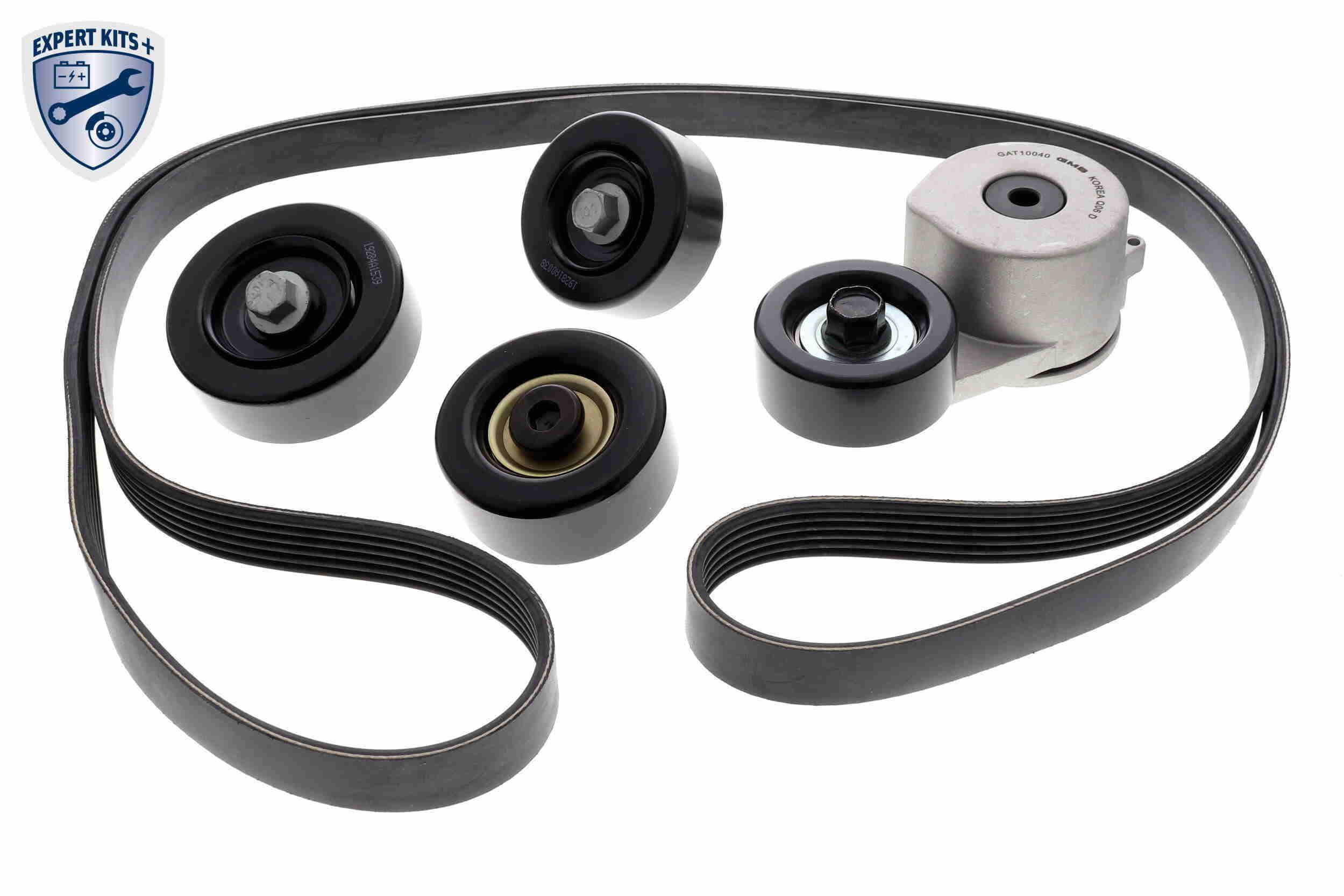 V formos rumbuotas diržas, komplektas ACKOJA A52-0211