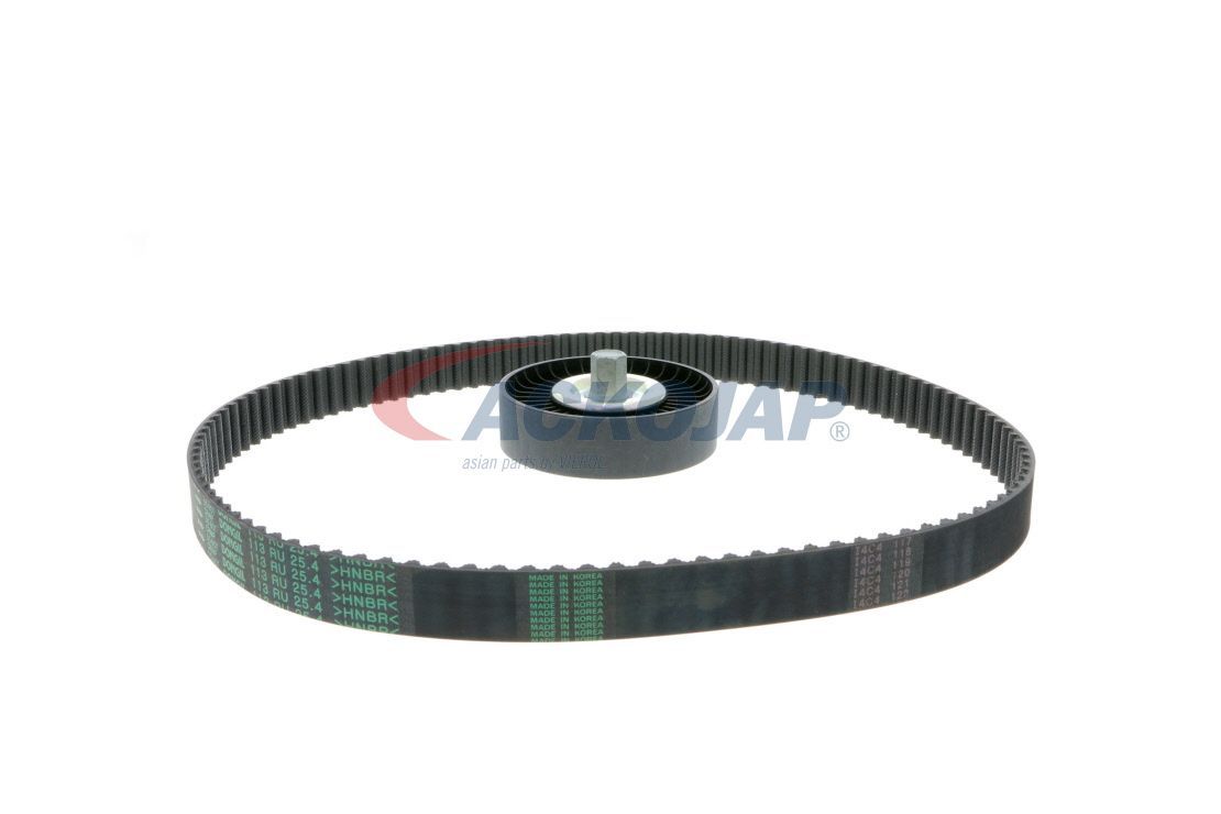 V formos rumbuotas diržas, komplektas ACKOJA A53-0202