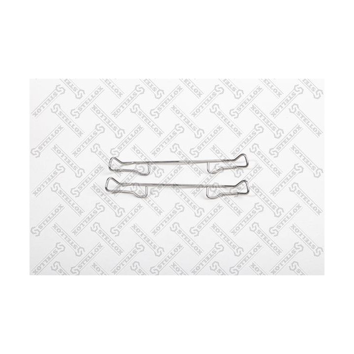 Priedų komplektas, diskinių stabdžių trinkelės STELLOX 00-01502-SX