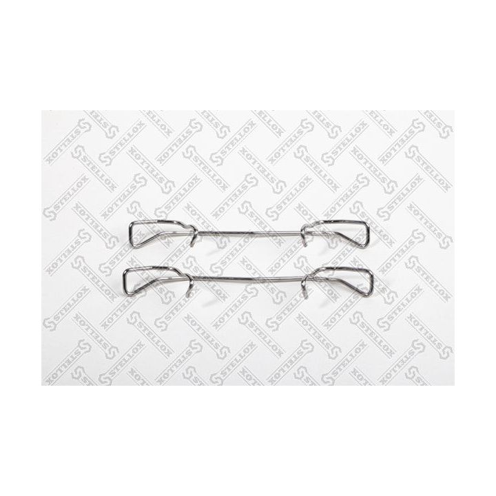 Priedų komplektas, diskinių stabdžių trinkelės STELLOX 00-01504-SX