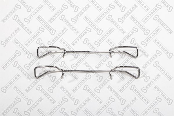 Priedų komplektas, diskinių stabdžių trinkelės STELLOX 00-01504-SX