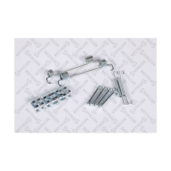 Priedų komplektas, diskinių stabdžių trinkelės STELLOX 00-01516-SX