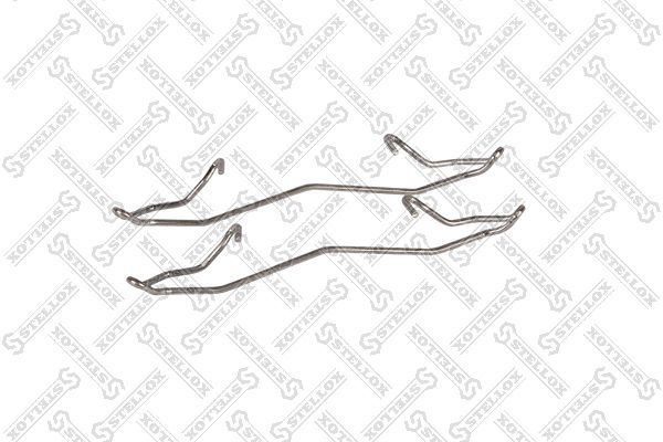 Priedų komplektas, diskinių stabdžių trinkelės STELLOX 00-01529-SX