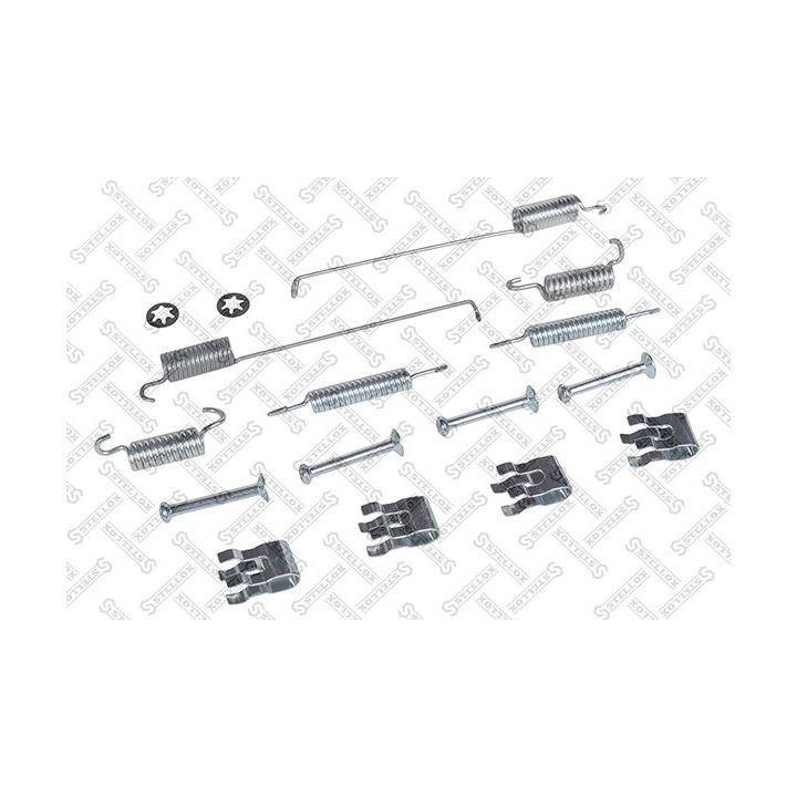 Priedų komplektas, diskinių stabdžių trinkelės STELLOX 00-01572-SX