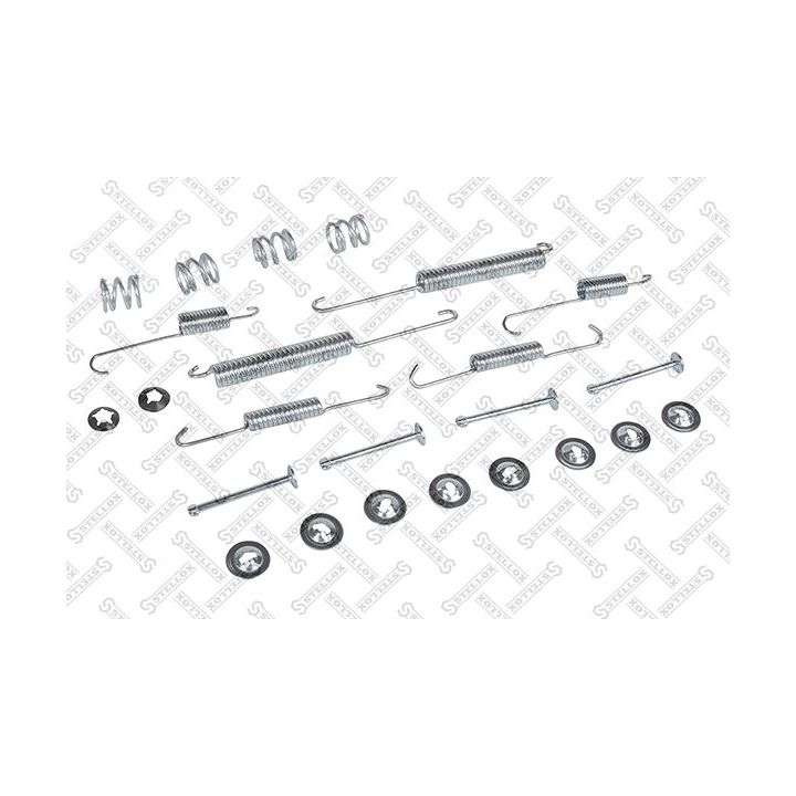 Priedų komplektas, stabdžių trinkelės STELLOX 00-01562-SX