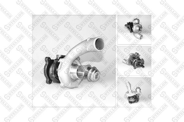 Kompresorius, įkrovimo sistema STELLOX 10-80305-SX