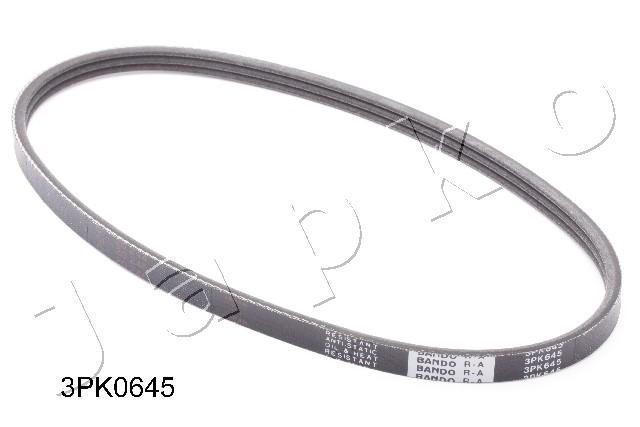 V formos rumbuoti diržai JAPKO 3PK645